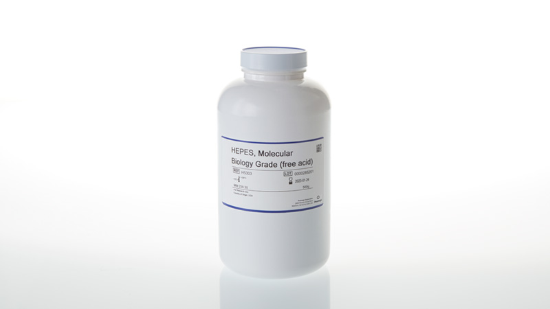 HEPES Molecular Biology Grade free acid 500g