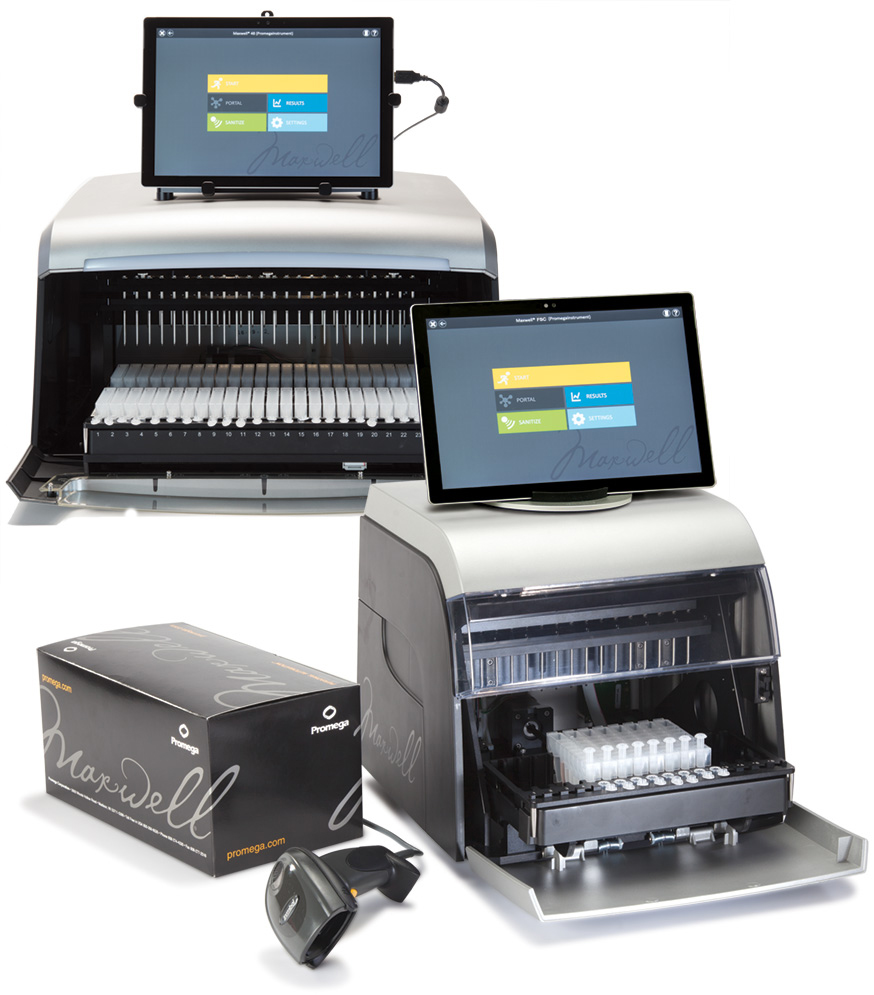 DNA Extraction on Maxwell RSC and FSC Instruments