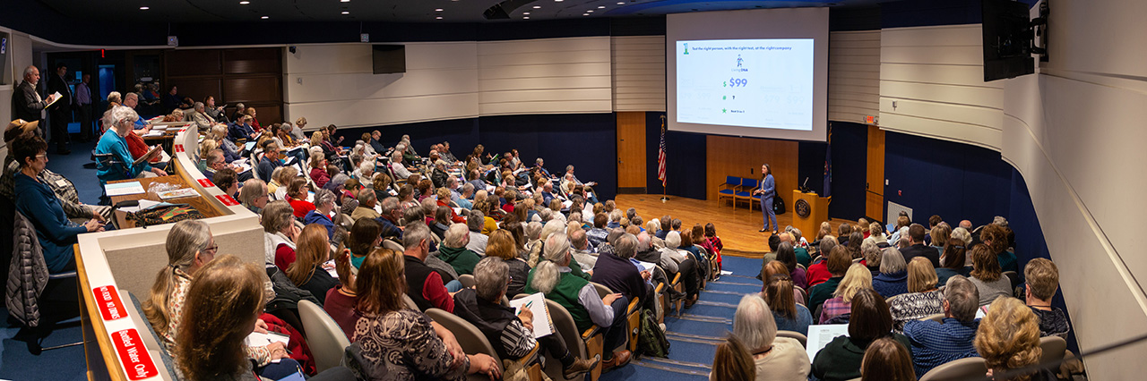 A genetic genealogy class taught by Diahan Southard